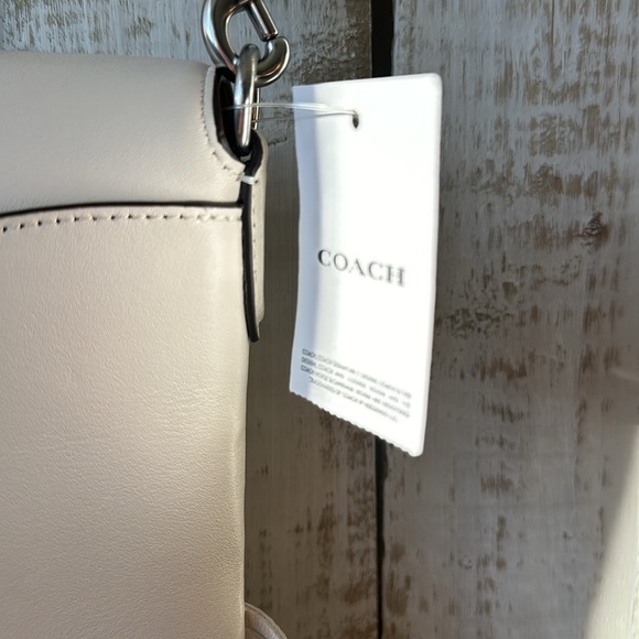 Coach 1964 Fringe Bag Shoulder Crossbody Purse Chalk New NWT - Picture 6 of 12